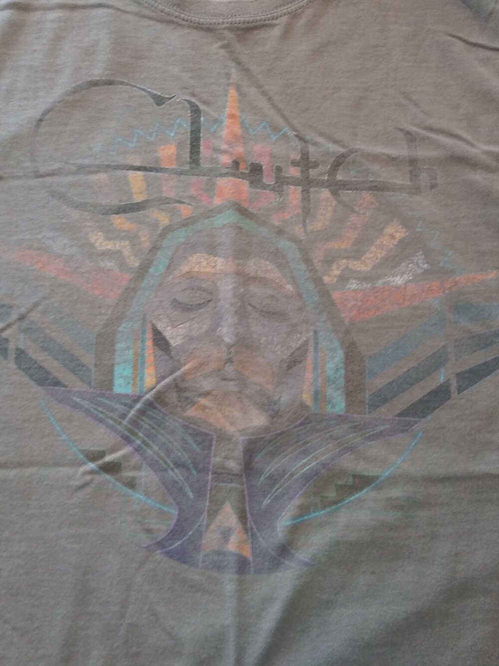 Clutch band shirt 2XL Earth rocker